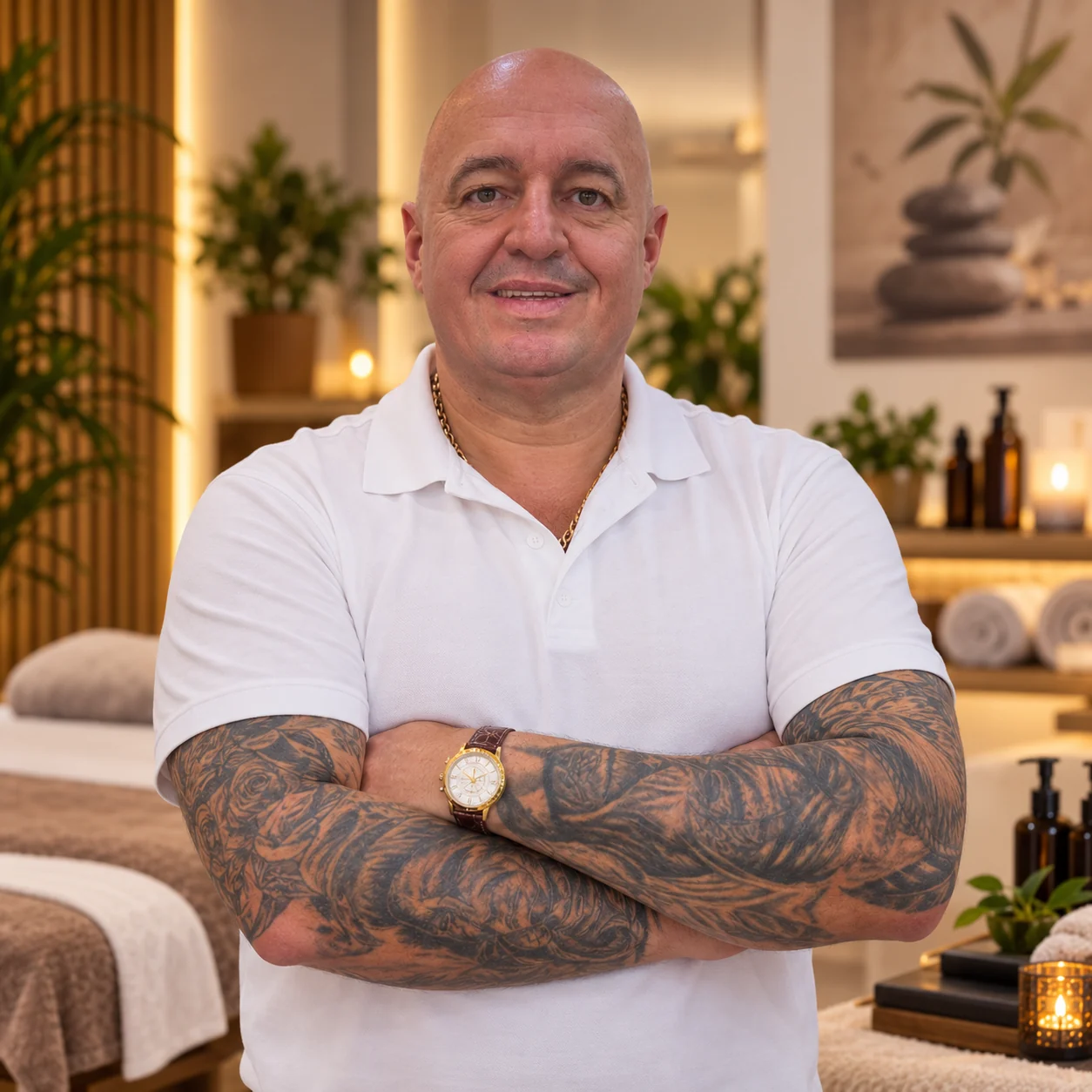 Stephan – Chef und Massage